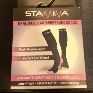 Stamina graduated compression socks